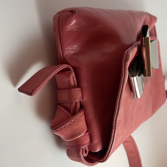 Sonia Rykiel Pink With Bow Crossbody Bag - Picture 5 of 16